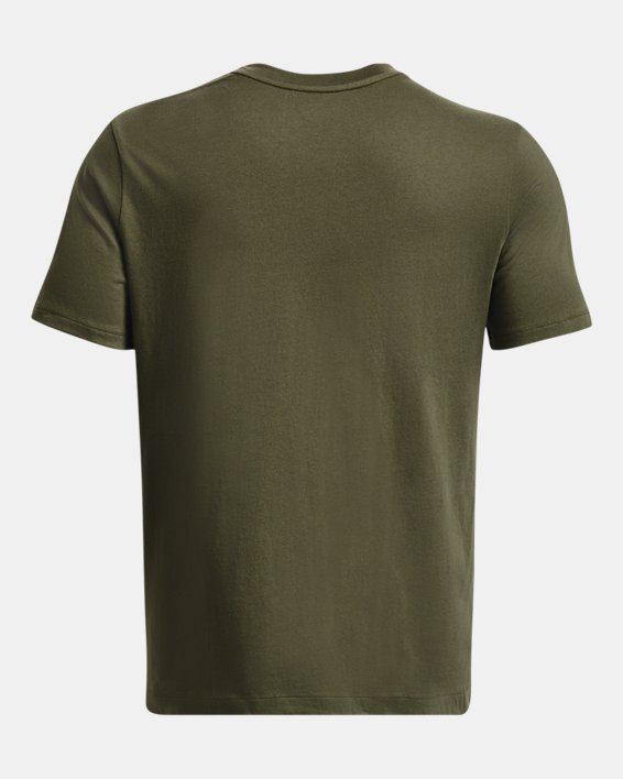 Men's UA Outdoor Pocket T-Shirt in Green image number 5